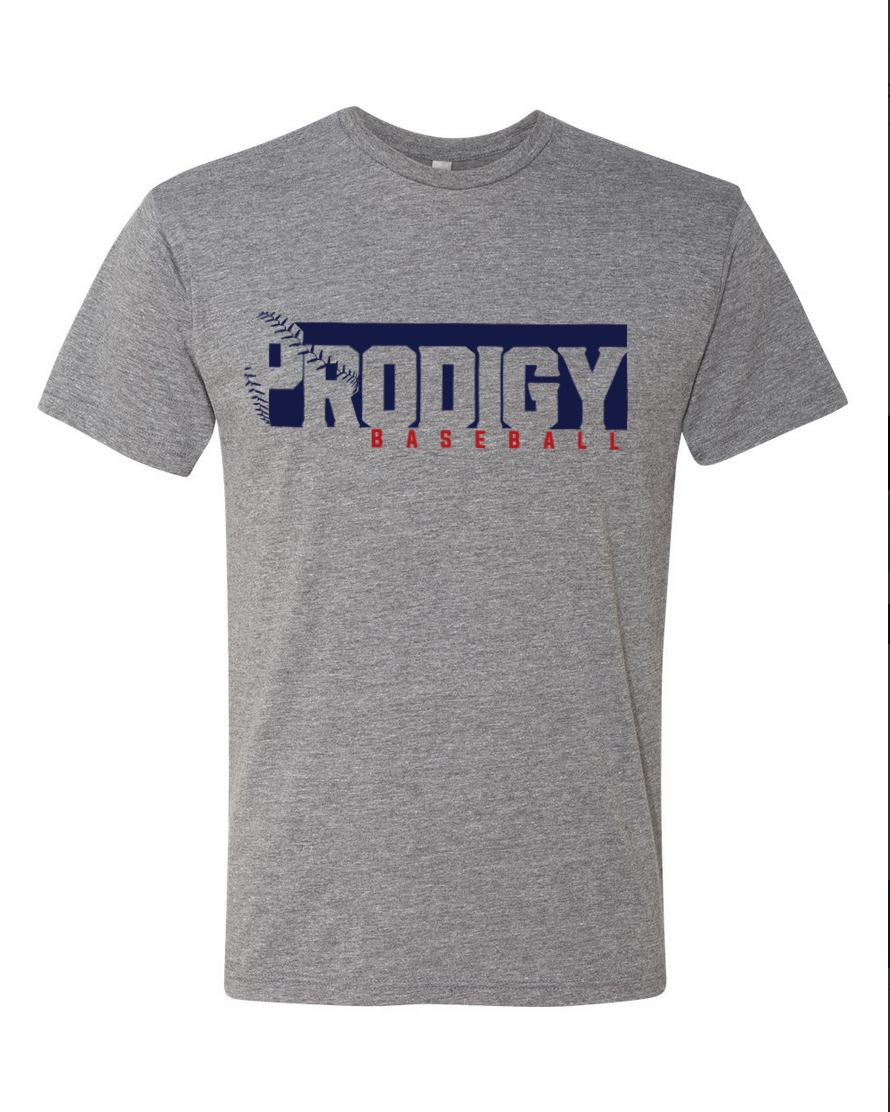 Prodigy Baseball – Gray T-Shirt