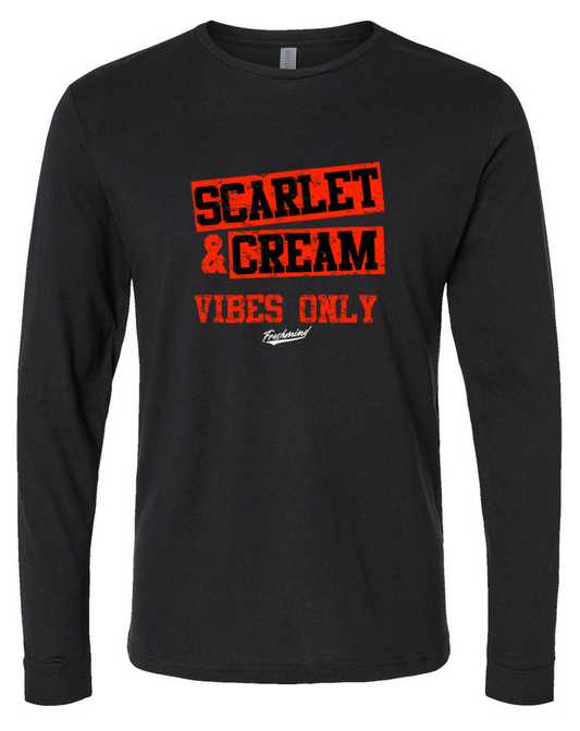 Scarlet & Cream – Black Long Sleeve