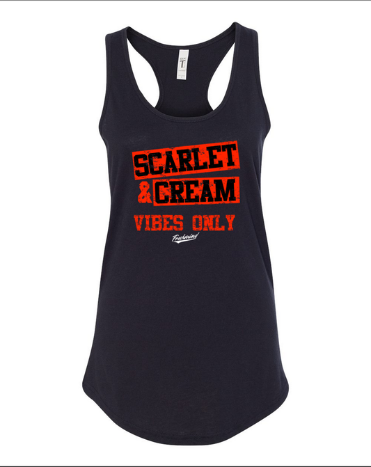 Scarlet & Cream – Black Tank Top