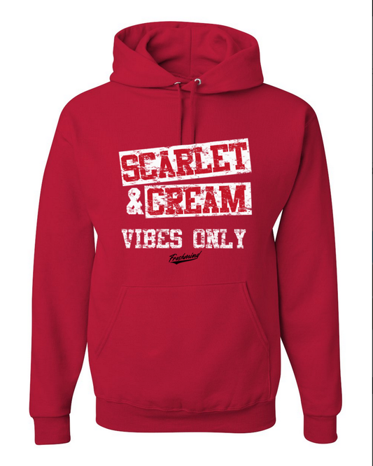 Scarlet & Cream Red – Red Hoodie
