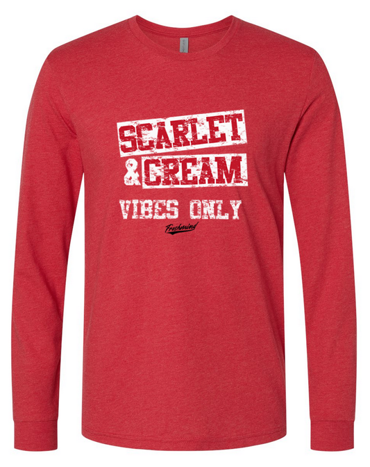 Scarlet & Cream Red – Red Long Sleeve