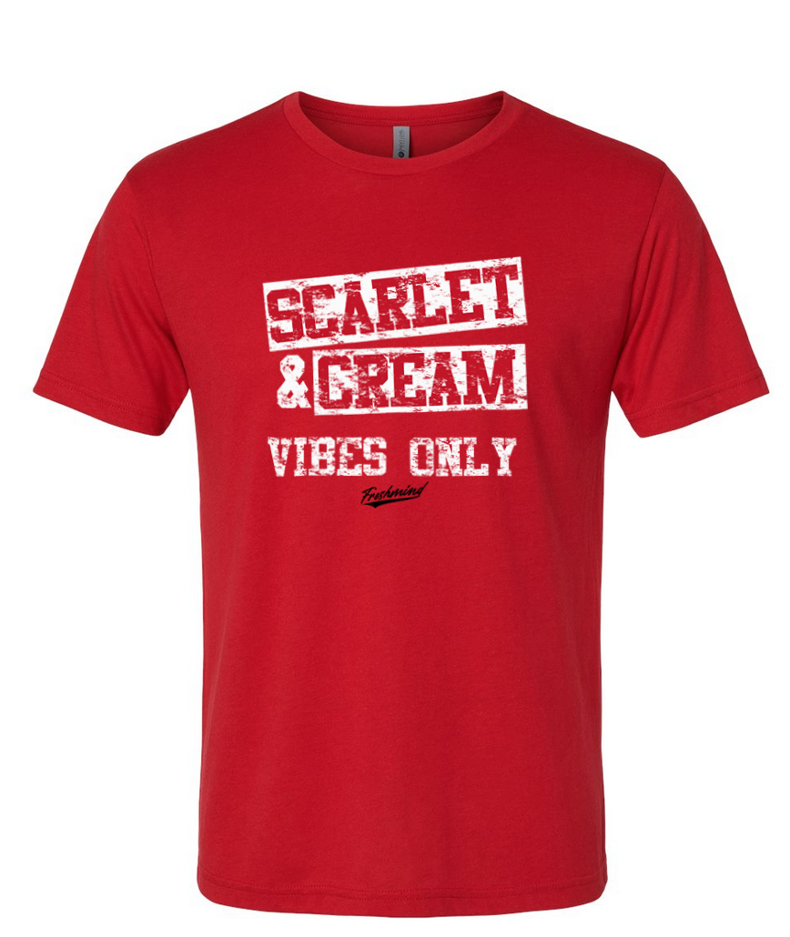 Scarlet & Cream Red – Red T-Shirt