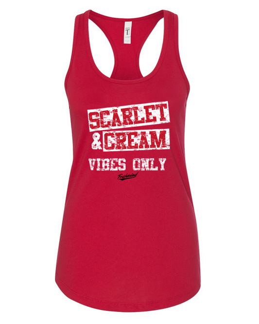 Scarlet & Cream Red – Red Tank Top