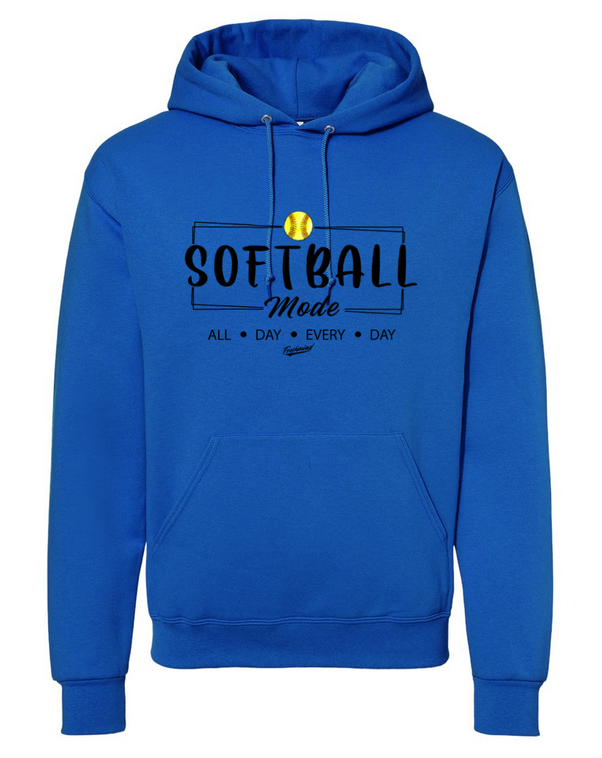 Softball Mode/Black – Royal Hoodie