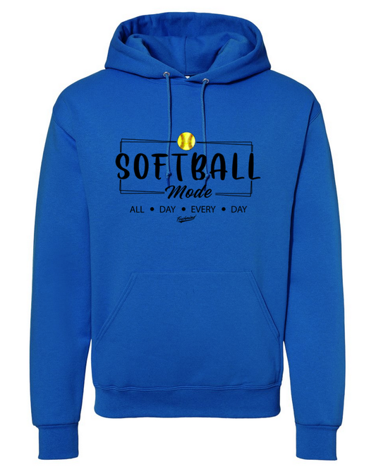Softball Mode/Black – Royal Hoodie