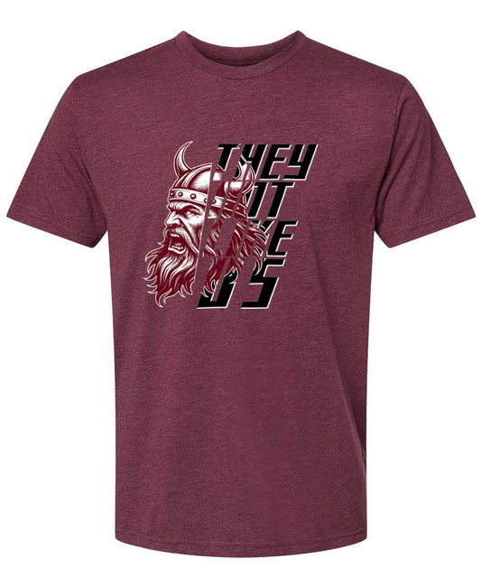 They Not Like Us – Heather Maroon Shirt