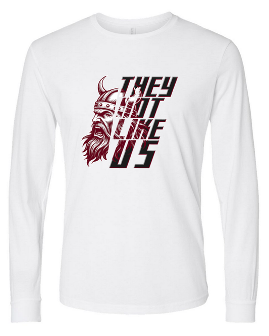 Youth - They Not Like Us - White Long Sleeve