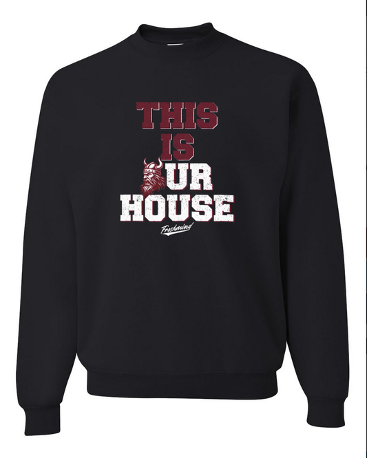 Youth - This is Our House – Black Crewneck