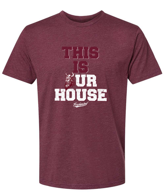 This is Our House – Heather Maroon T-Shirt