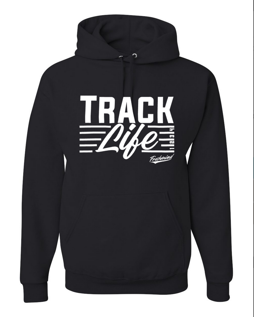 Track Life – Black Hoodie
