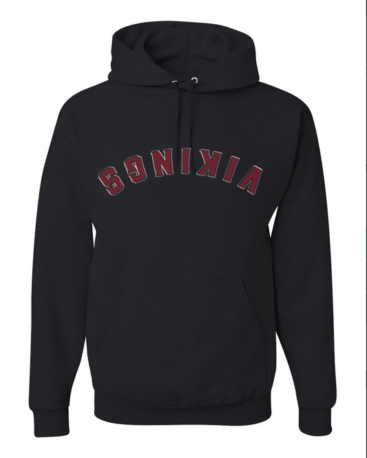 Trendy Vikings - Black Hoodie