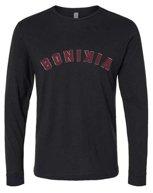 Trendy Vikings - Black Long Sleeve