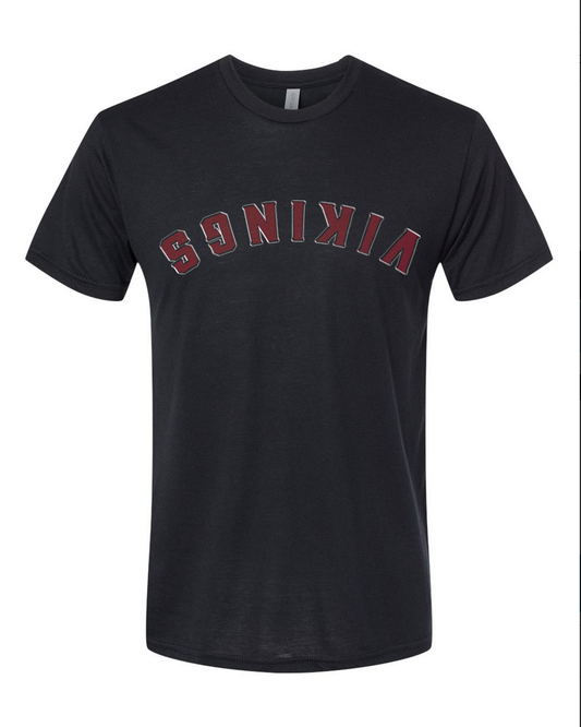 Trendy Vikings - Black T-Shirt