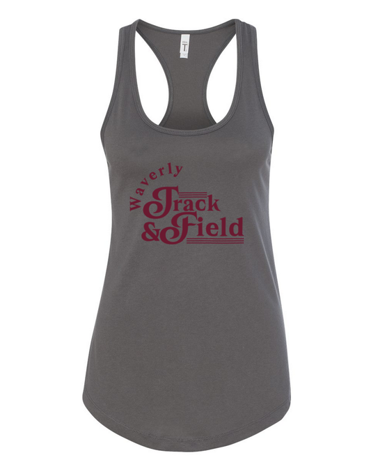 Vintage Track – Dark Gray Tank Top