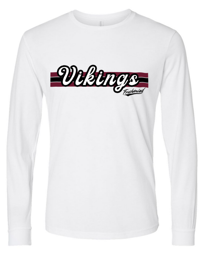 Vintage Waverly – White Long Sleeve