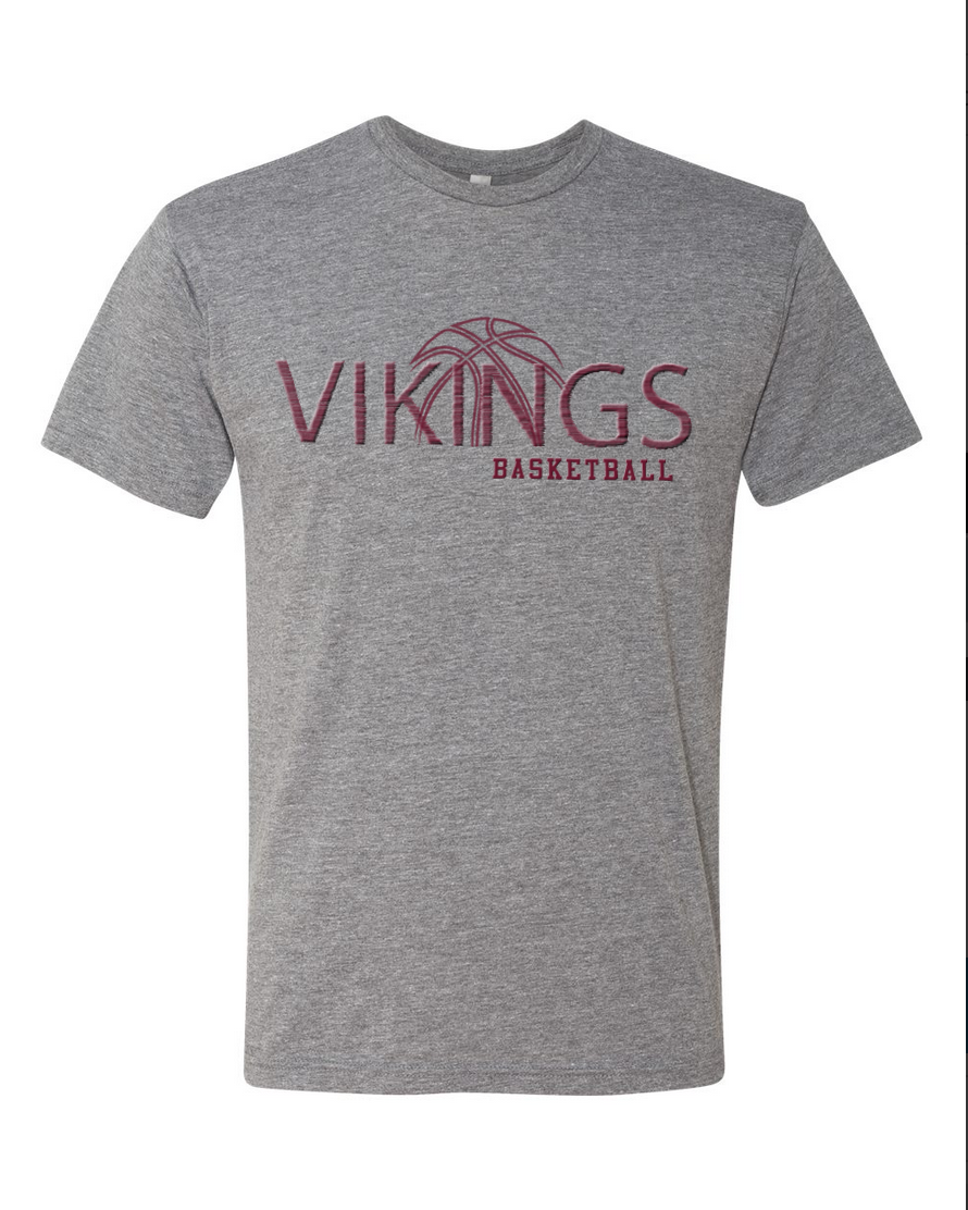 Waverly Basketball – Gray T-Shirt