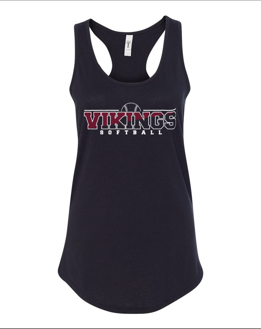 Waverly Softball – Black Tank Top