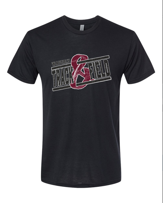 Waverly Track – Black T-Shirt – Black