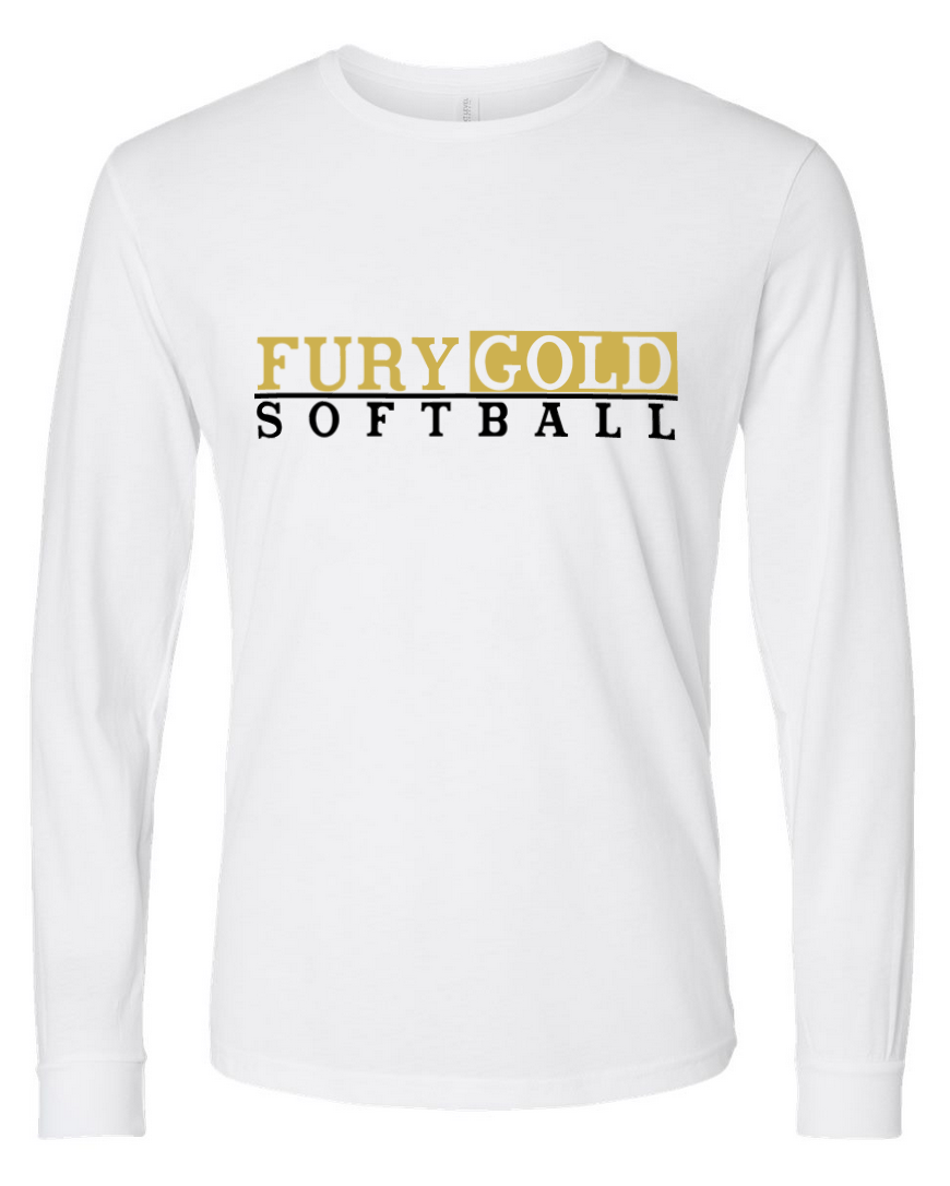 Fury Gold – Fury Gold – White Long Sleeve