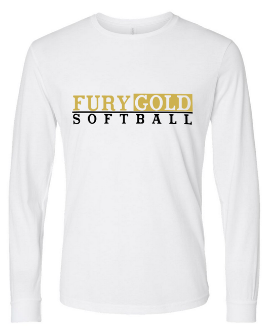 Fury Gold – Fury Gold – White Long Sleeve